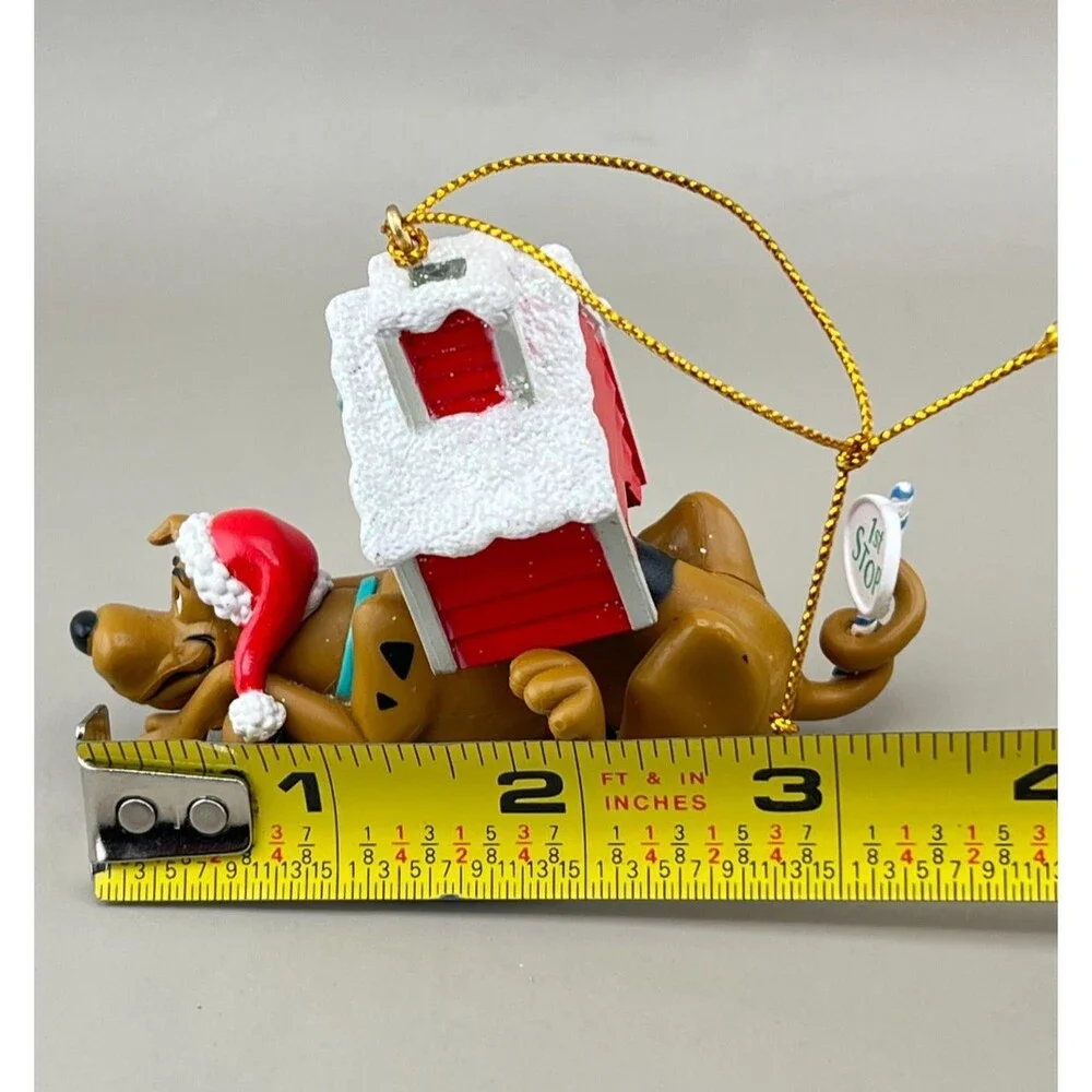 Vtg 2002 Cartoon Network SCOOBY-DOO! Doghouse 1st Stop Ornament Christmas Tree